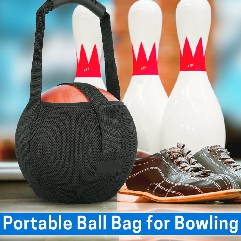Compacts Folding Bowling Bag Light weight Durability Polyester Bowling Ball Bag