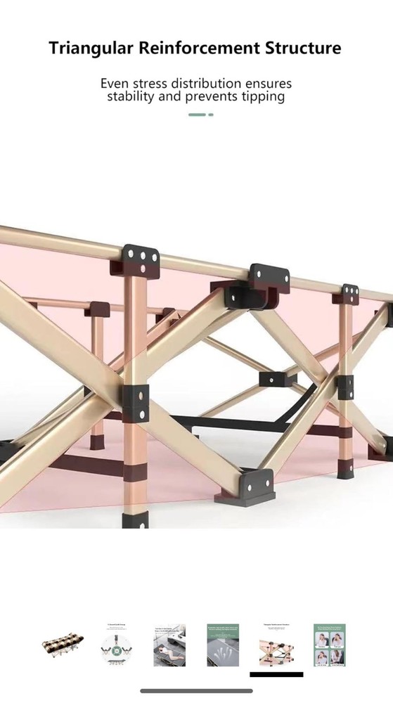 Oversize Camping Cot Folding Camping Cots Sleeping 500 LBS 75x28x14 Inches.