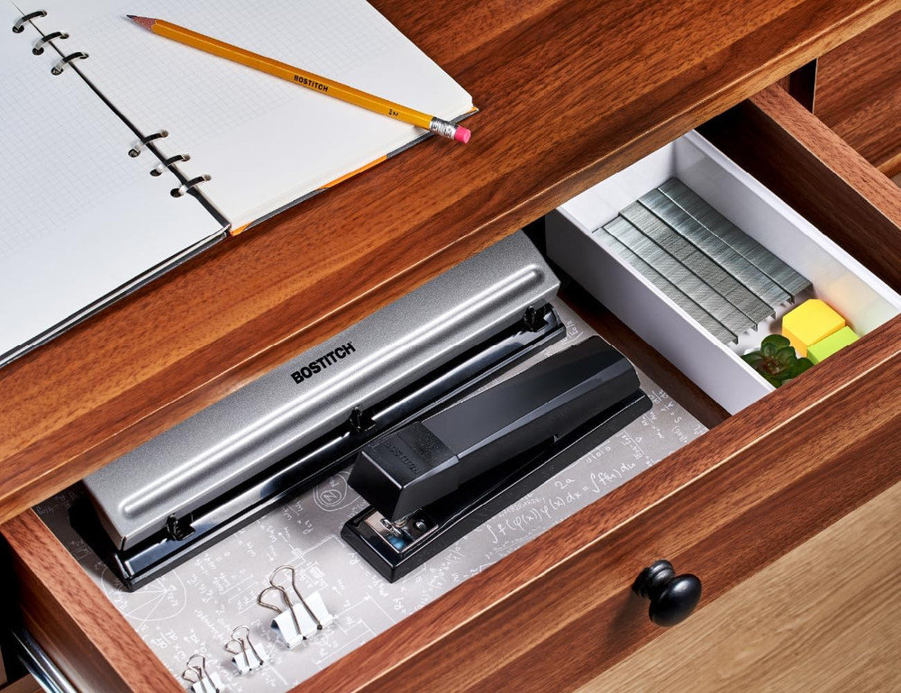 Bostitch Office Stapler, No-Jam Premium for Desktop, Includes 1,250 Staples