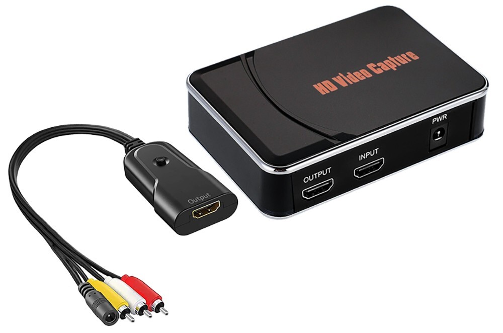 Premium HD/SD MPEG4 Video Recorder With HD 1080P RCA AV Input Software Editor