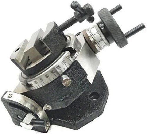 4" 100MM Tilting Rotary Table With 4" Round Vice & T-Nut