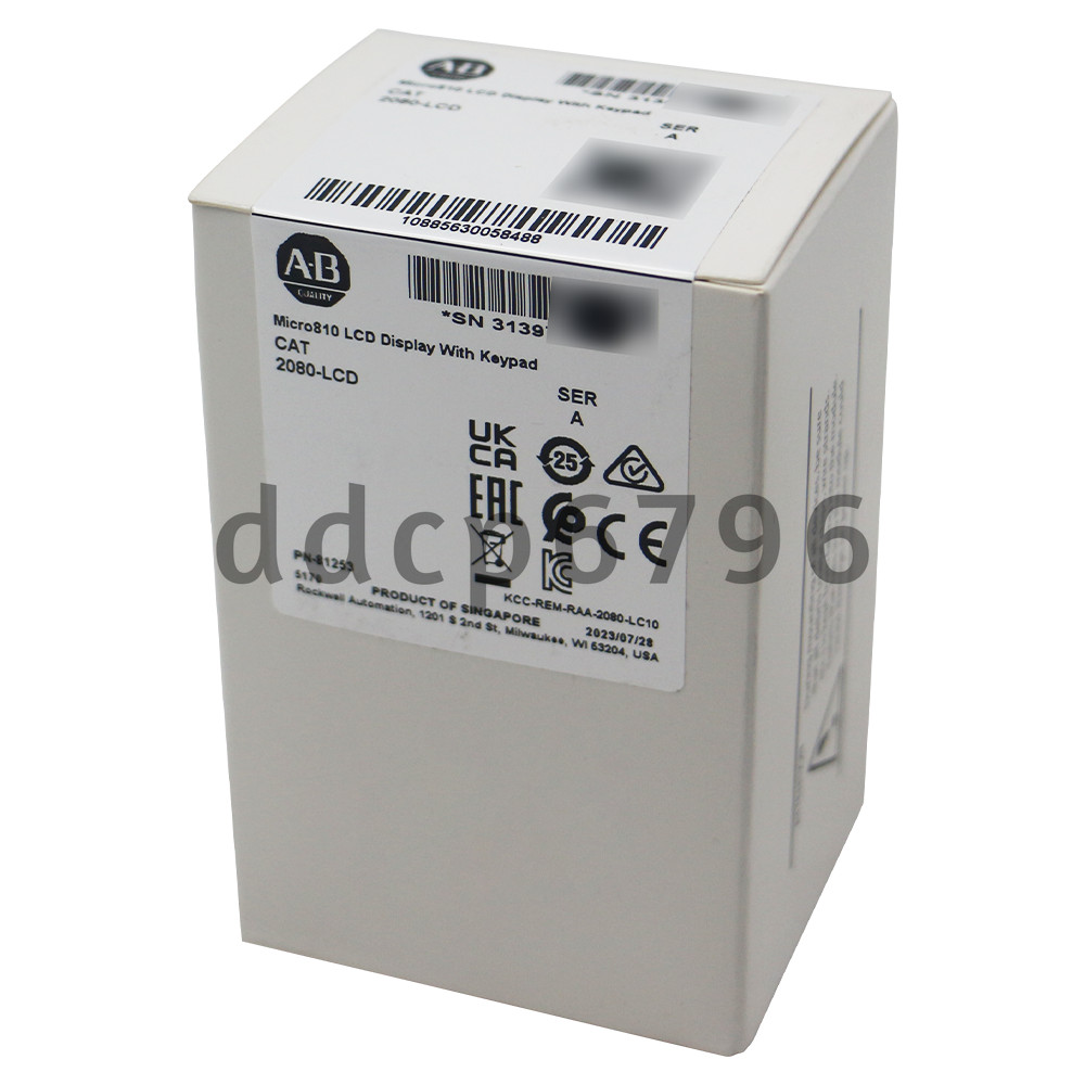 New Factory Sealed AB 2080-LCD Micro810 LCD Display With Keypad 2080LCD