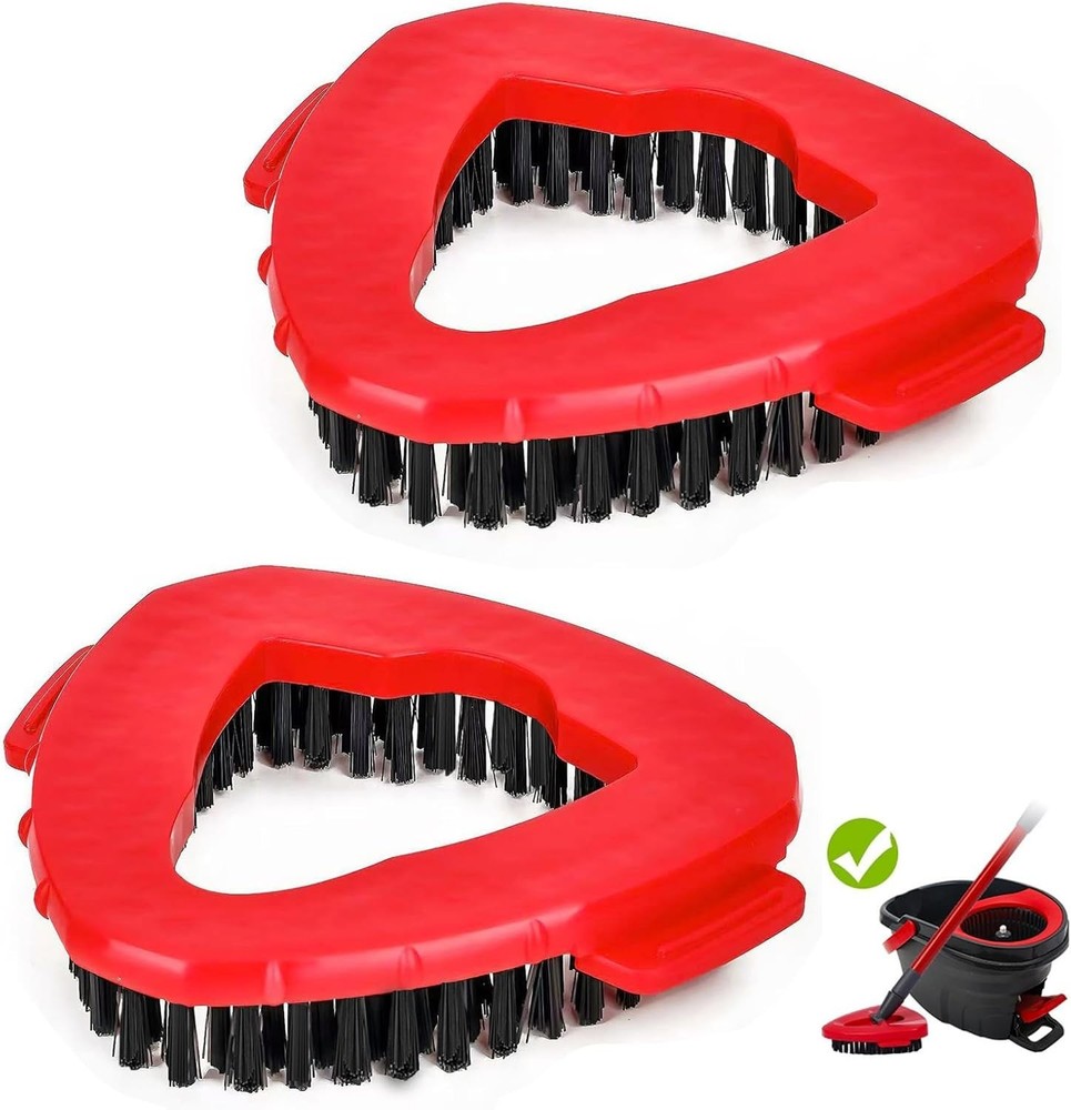 Durable and Lightweight Spin Scrub Brushes – Perfect for Tile & Floor Care