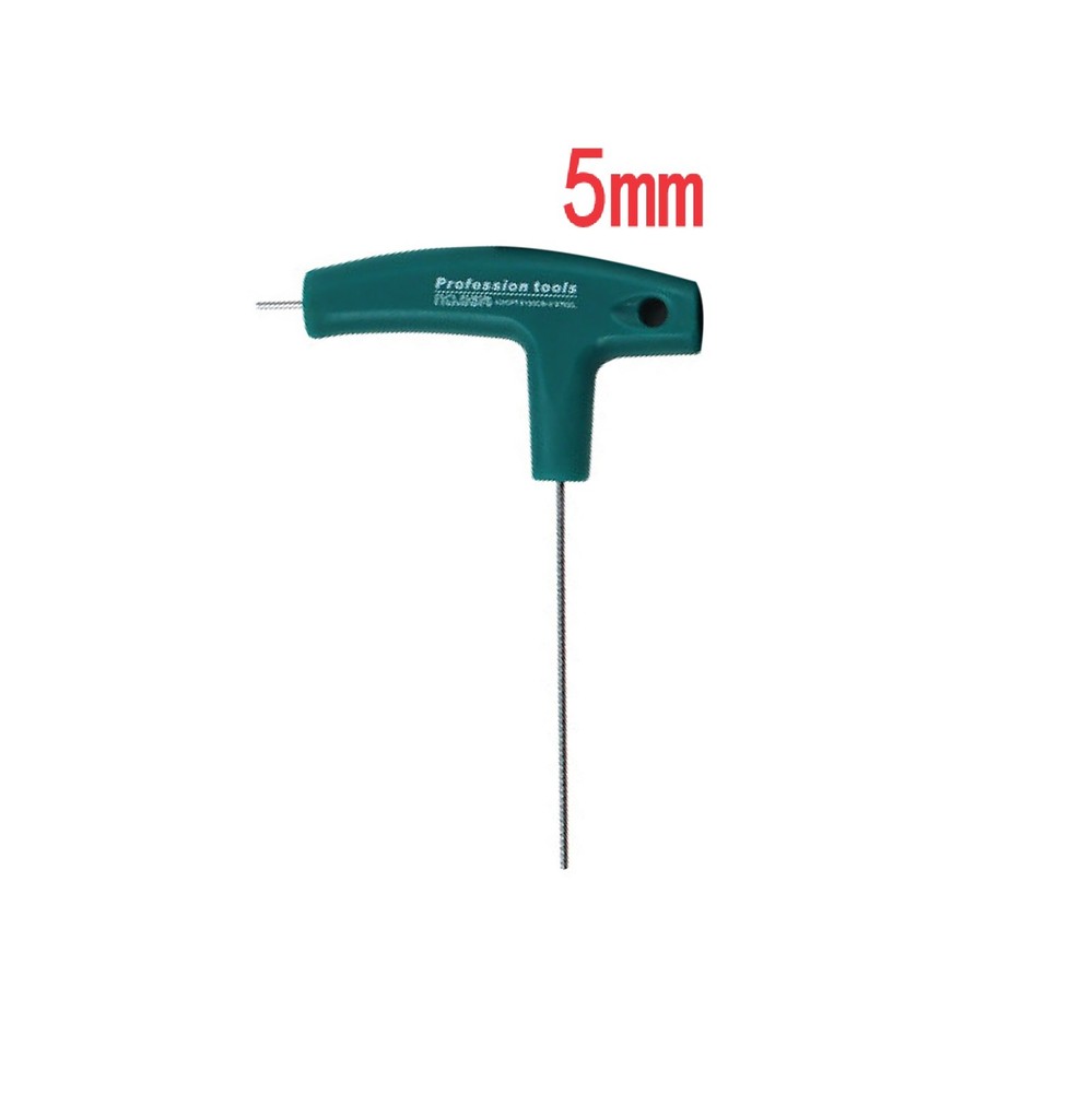 5mm T-Handle Hex Allen Key Screwdriver Assortment Universal Wrench Tool