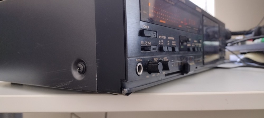 JVC TD-V66 3-Head Cassette Deck - Mechanically Functional - Audio Needs Service