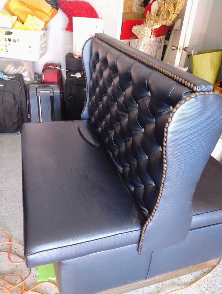 Dining chairs & Blue colored booth chairs (Used)