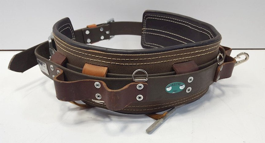 BASHLIN Lineman’s Toolbelt 160N: 2 D-Ring. D-26
