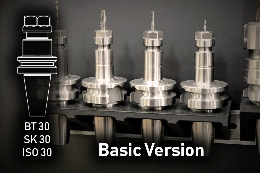 BT30 SK30 ISO30 Toolholders Tool Holders Mount *Holds 4* | DIN-Rail Storage