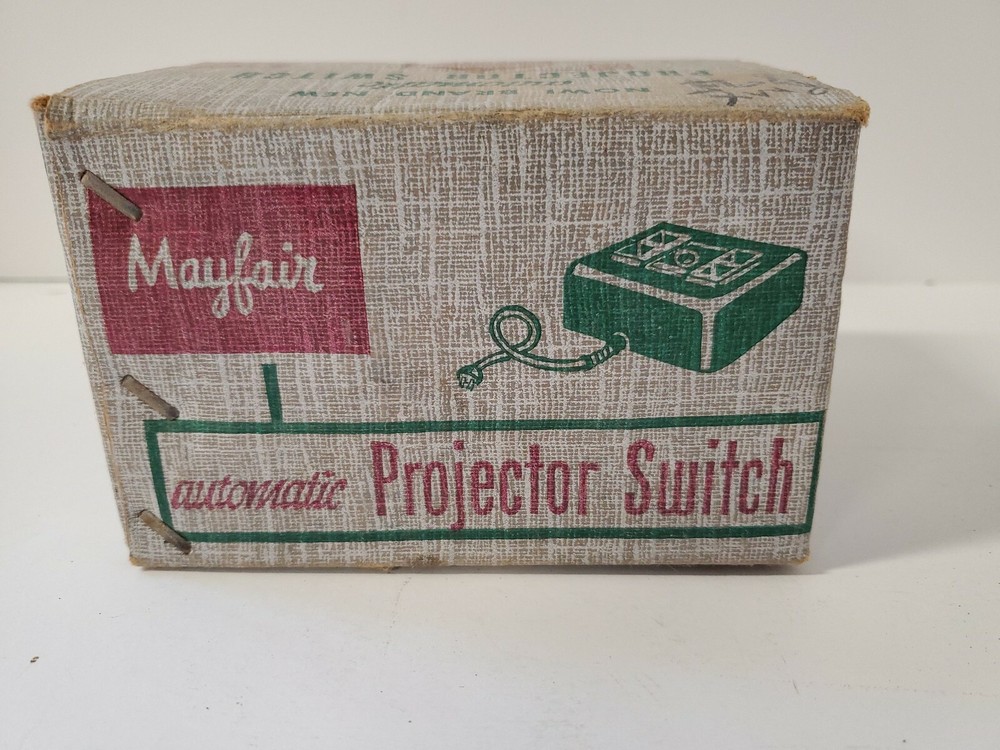 Automatic Projector Switch | Shuts lights on & off  | Mayfair | w/ IB | $14 |