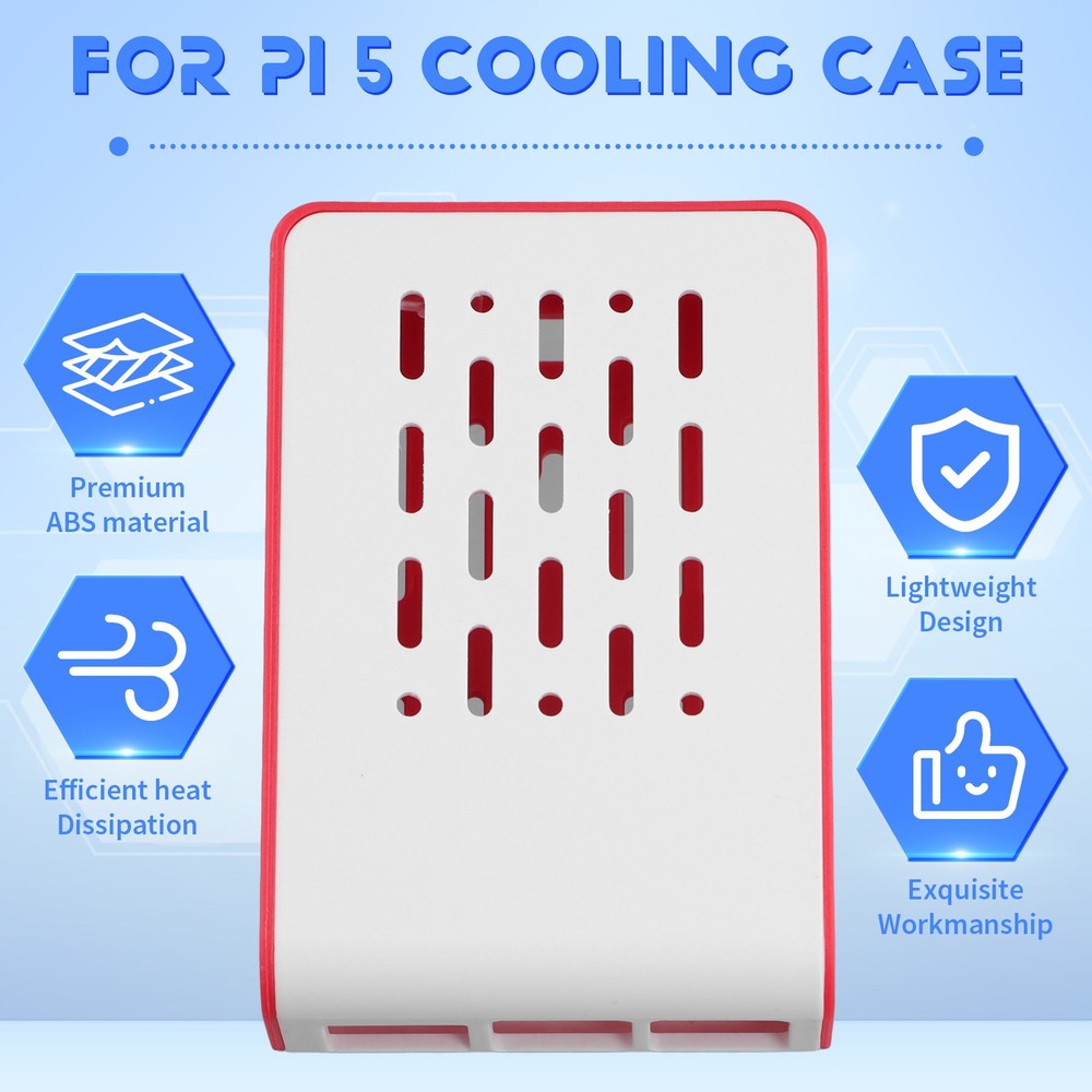 For 5 Cooling Case Enhanced Heat Dissipation Multi-Function Case G8V58296
