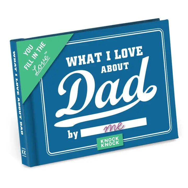 Knock Knock Dad Fill-in-the-Blank Book
