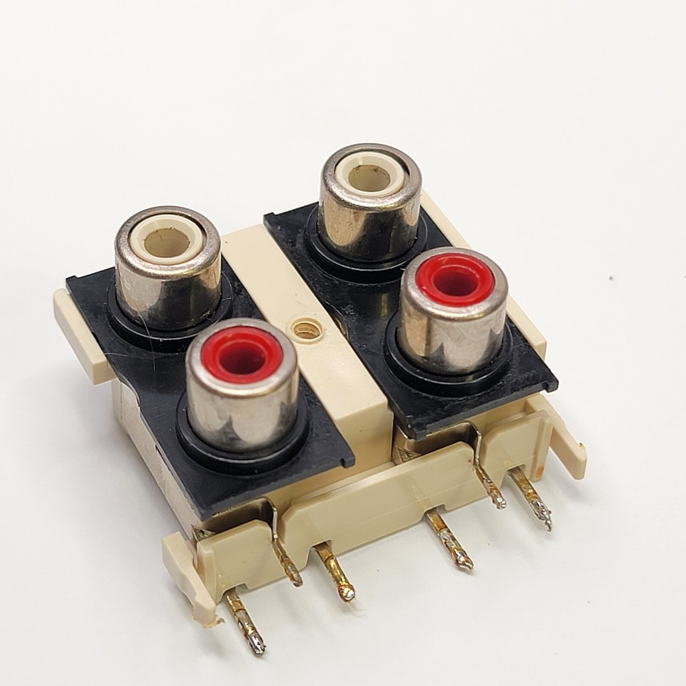 ORIGINAL - RCA JACK TERMINAL REPLACEMENT PART - BSR 4000XR EQ Equalizer