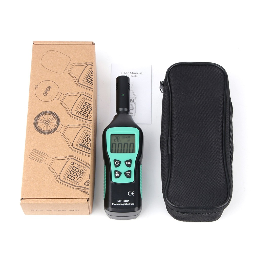 ABS Radiation Dosimeter EMF Meter Electromagnetic Field Detector Geiger Counter