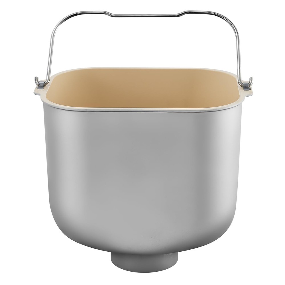 MBF-010&011 Bread Maker Upgraded Ceramic Bread Pan with Kneading Paddle, 5-La...