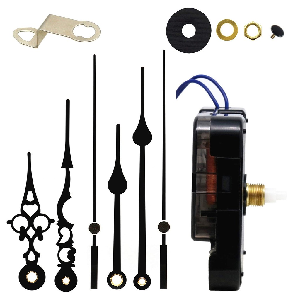 Step Quartz Movement Repair Part with Hour Trigger Switch, 7/64 Dial Thickness