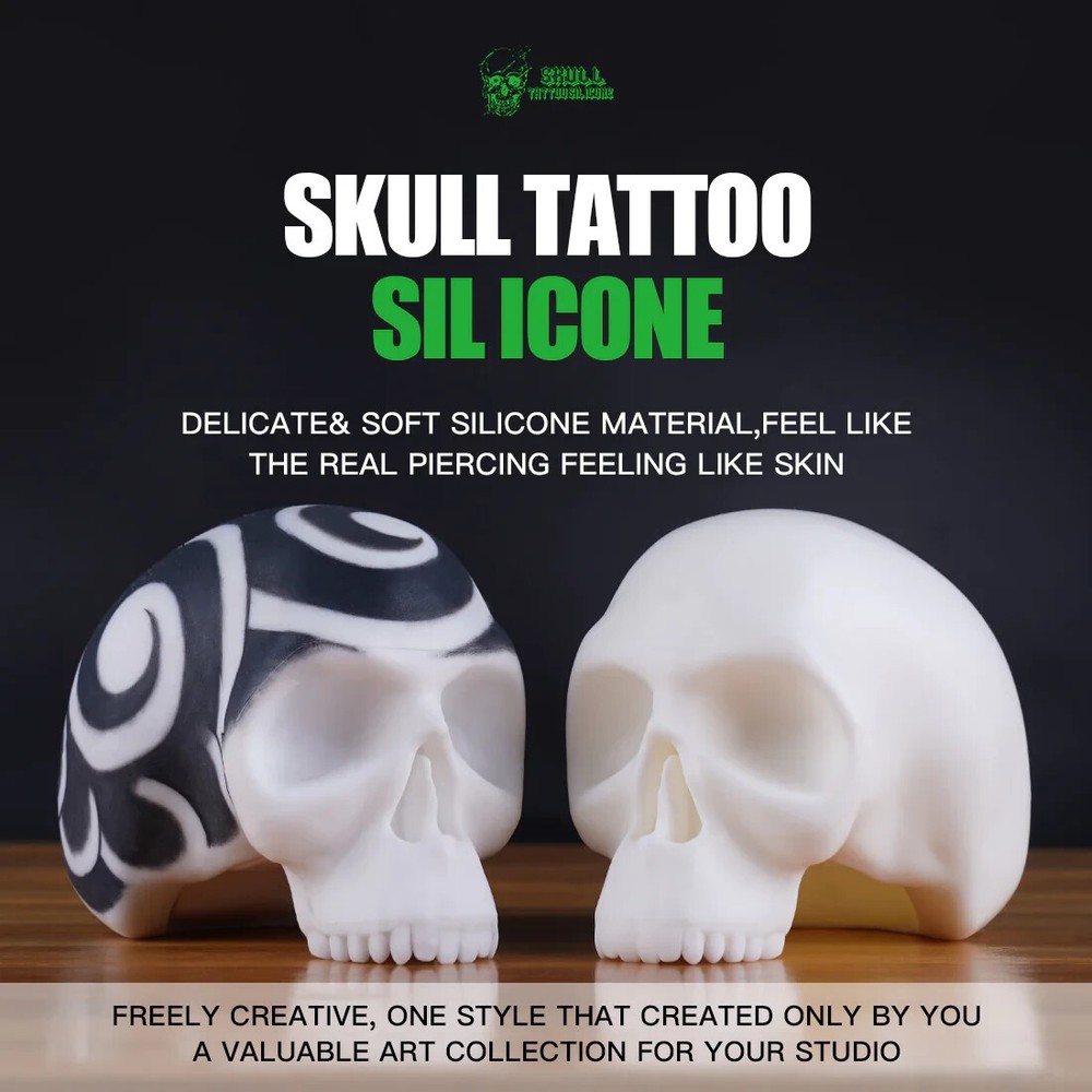 Skull Tattoo Silicone WS229