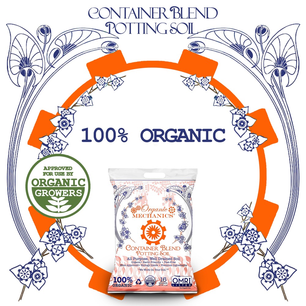 Organic Mechanics, Container Blend Potting Soil- 1 CU FT.