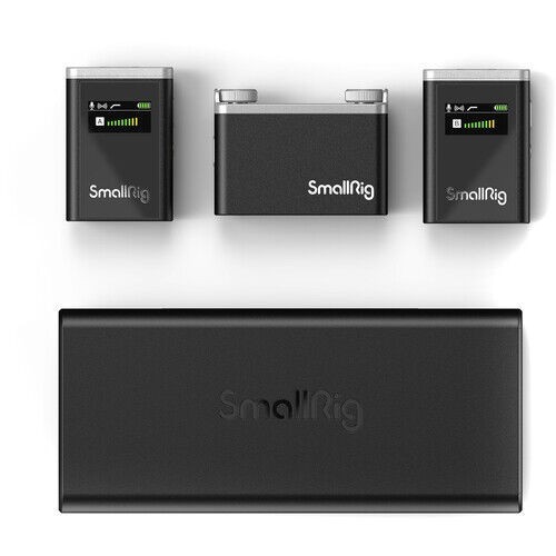 SMALLRIG FOREVALA W60 2-PERSON COMPACT WIRELESS MICROPHONE SYSTEM