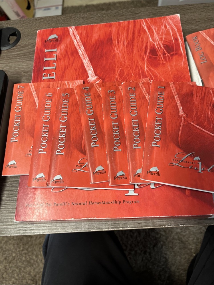 Parelli Partnership Level 1 Training Natural Horsemanship Program Set. Read.