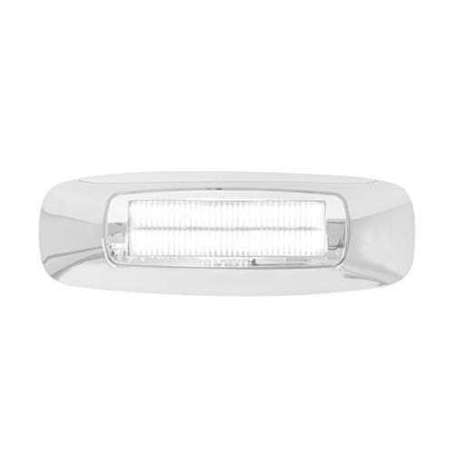 74734 Light (Rectangle Prime 4 LED Dual Function Int.) 4-5/8" White/Clear