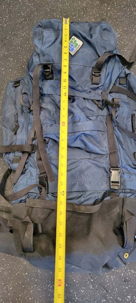 Camp Trails Gray/Black Internal Frame Backpack Padded Adjustable Nylon