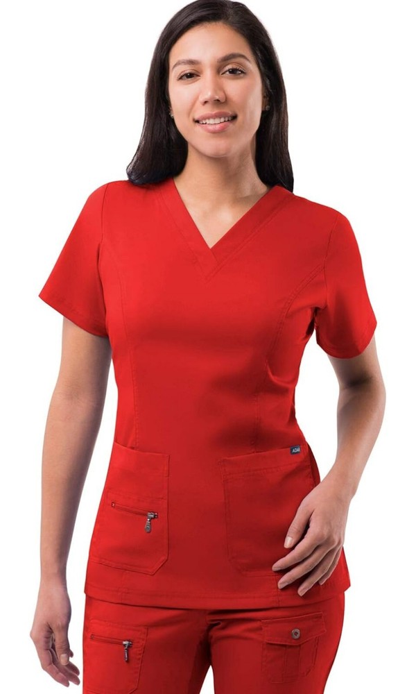 Adar Pro 4400 Apple Tailored Scrub Set for Women Sizes XXS