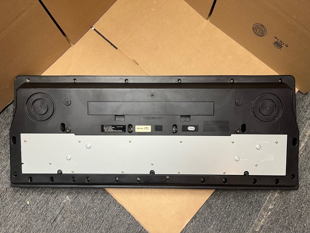 Optimus Concertmate 980 61 Key Keyboard (Black)