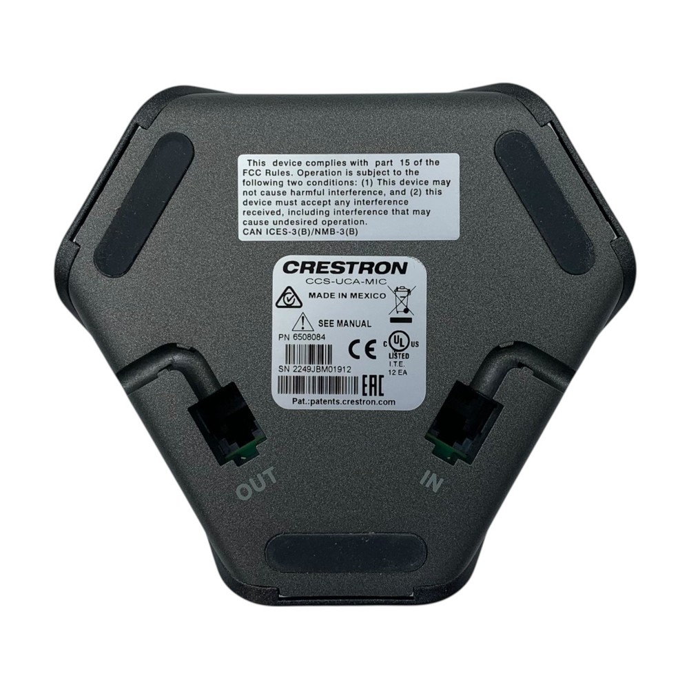 Crestron CCS-UCA-MIC Microphone Pod 6508084