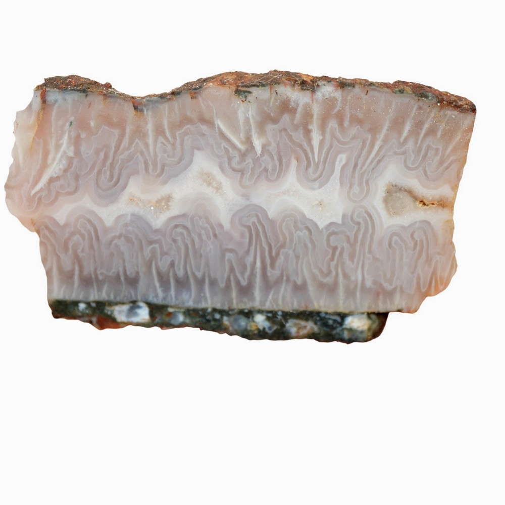 Ghost Seam Agate Slab - Fantastic High Grade Pattern