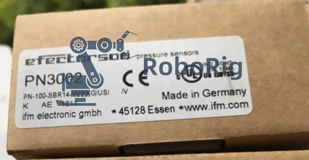New IFM PN3002 PN-100-SBR14-MFPKG/US Pressure Sensor