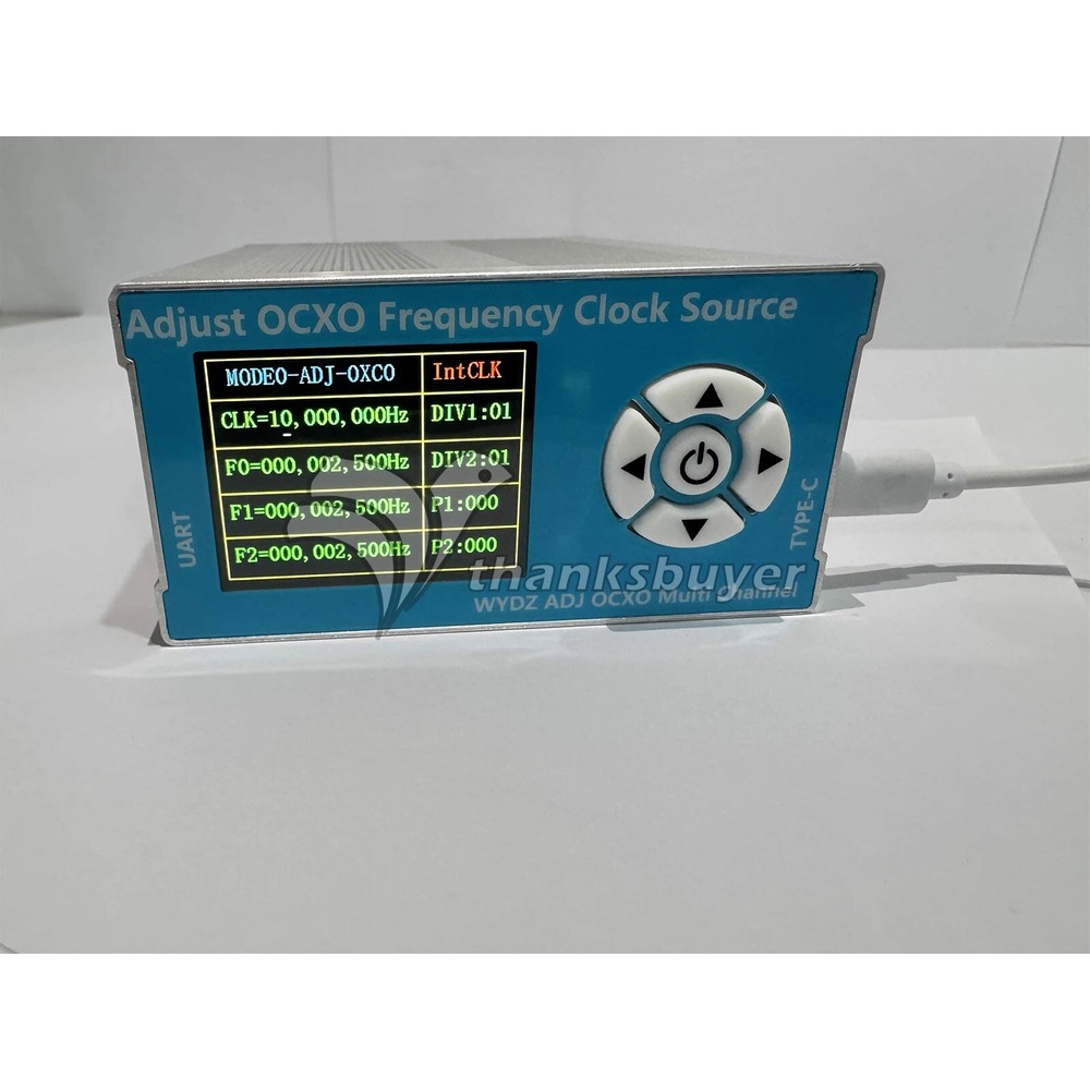 10M 0.1ppm OCXO Adjustable Frequency Standard 2.5K-200M Clock Source Module tp1
