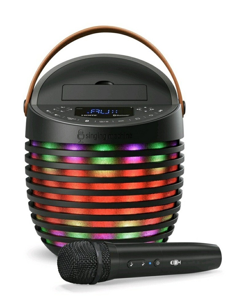 Singcast Karaoke Singing Machine LED Disco Bluetooth and HDMI Connection