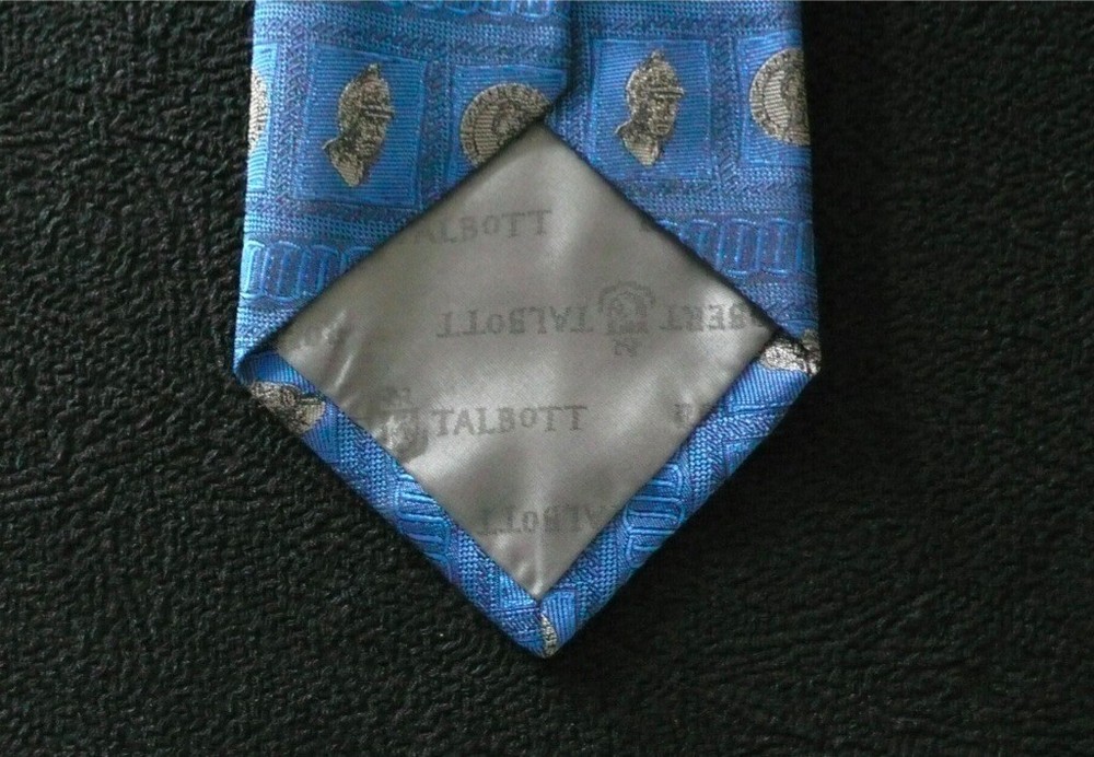 Robert Talbott 1998 Pebble Beach Concours MINERVA Tie CHRYSLER Sponsored EXC