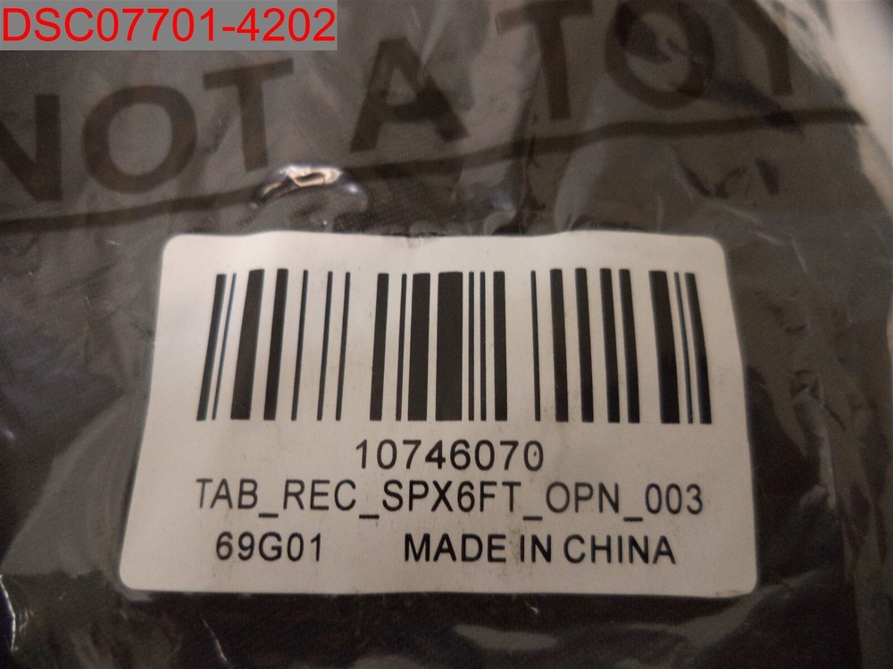 Black Spandex Fitted Tablecloth for 6 Foot Rectangle Table, Size 6FT 10746070