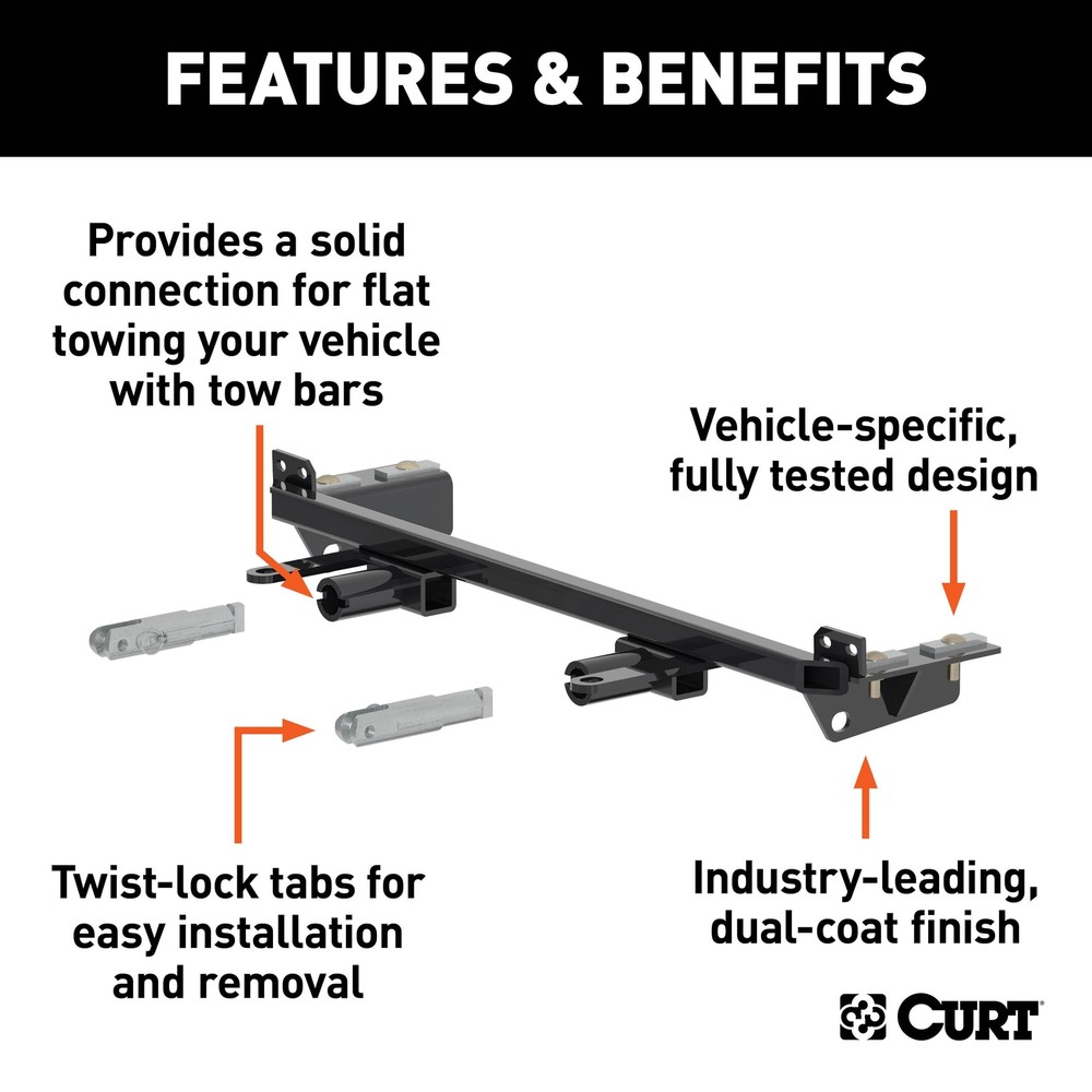 CURT 2008-2017 Buick Enclave All Custom Tow Bar Base Plate