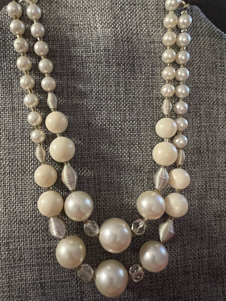 vintage estate necklace chunky