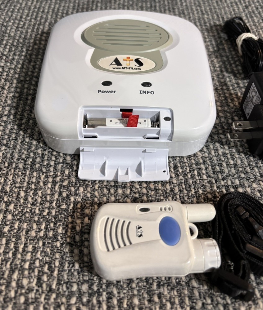 ATS Personal Emergency Response System PERS Pendant Base Station Charger