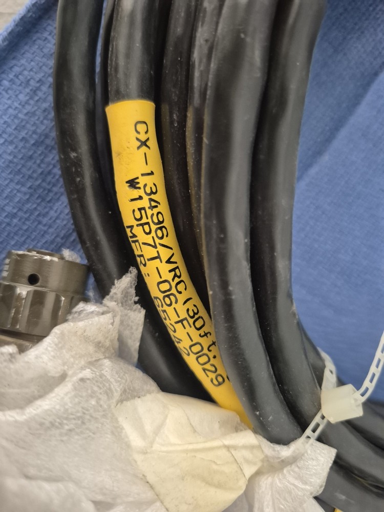 NOS 30' VIC-3 Intercom Highway Cable, Nice, CX-13496/VRC, for Tent System