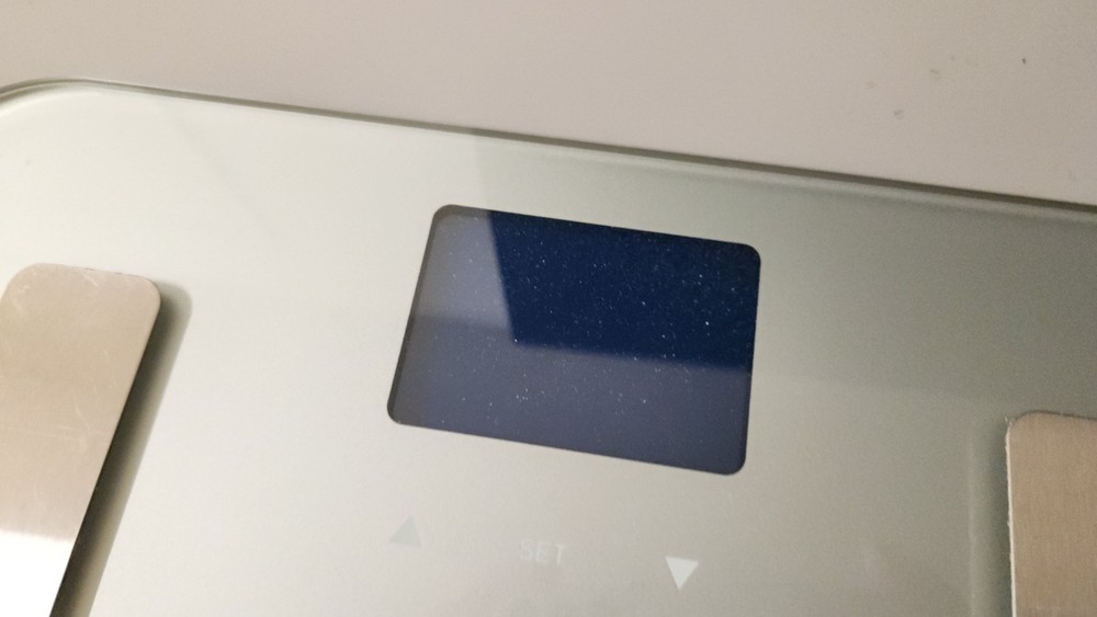 "Greater Goods" smart scale (digital/composition scale). With batteries.