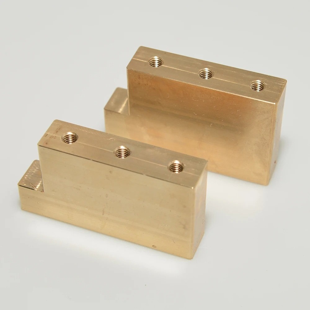 Solid L-shaped vibratus block, 32mm/37mm, suitable for Floyd Rose