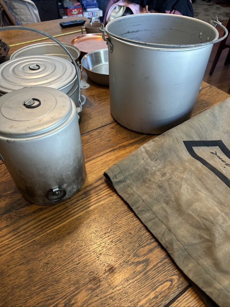 Vintage Sears and Roebuck Ted Williams Camping Cooking Set