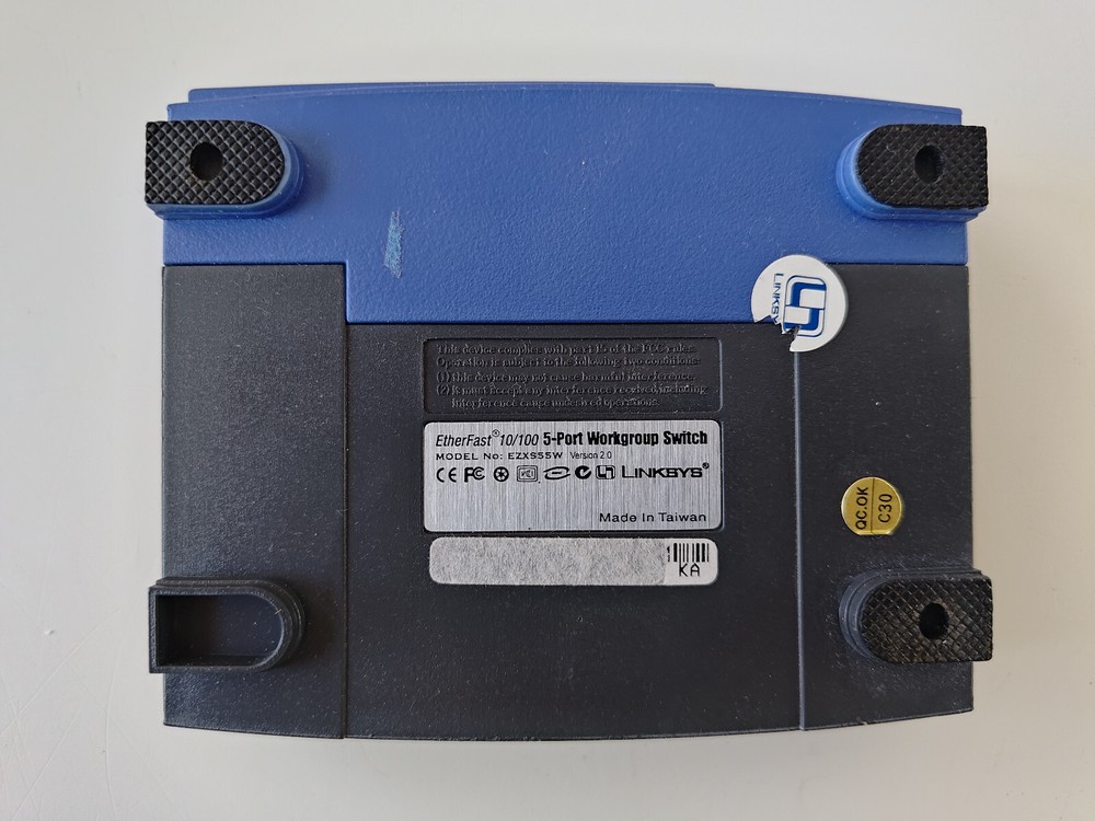 Linksys EtherFast (EZXS55W) 5-Ports External Switch