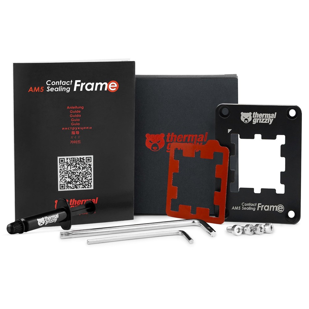 AM5 Contact Sealing Frame - Contact Frame & CPU Guard Combination - Optimizes...
