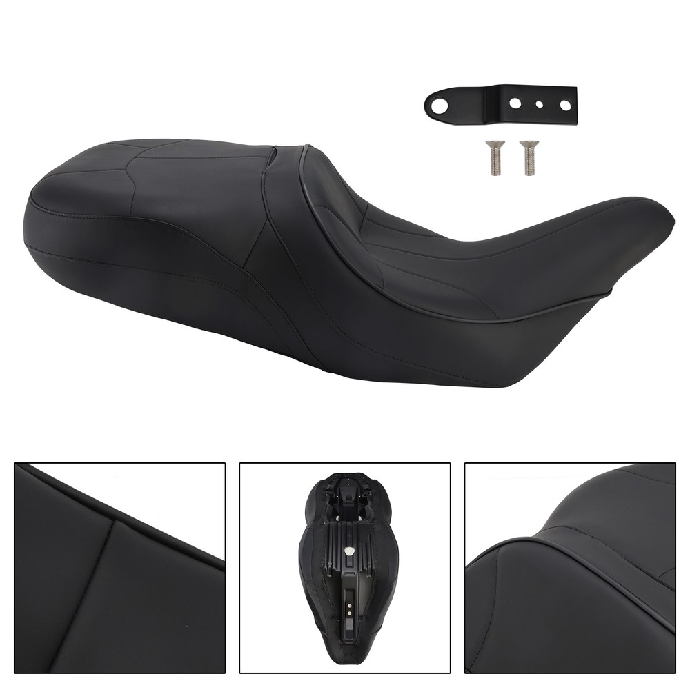 Replace Front Rear Driver Passenger Seat Smooth For Touring Road King 1997-2007