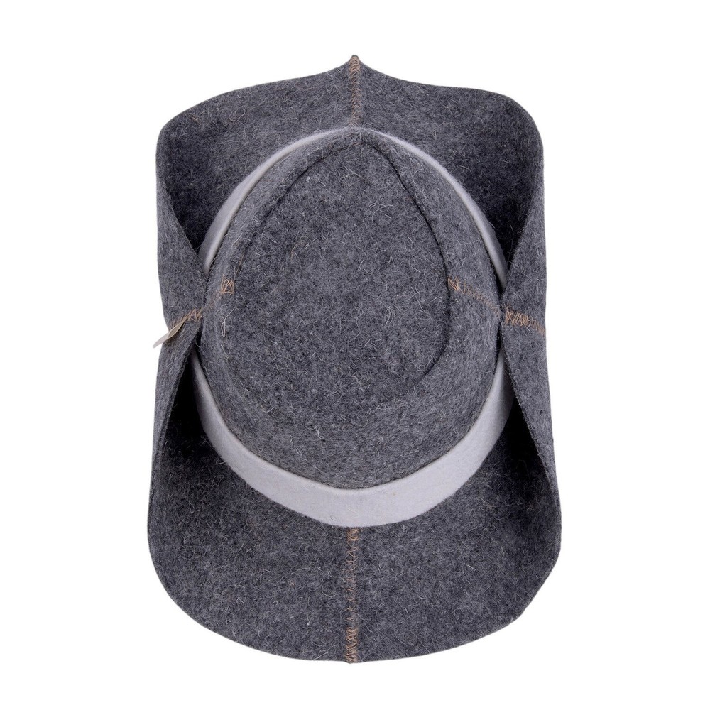 Cowboy Hat Sauna Hat Russian Banya Wool Blend Hat Шапка для Бани