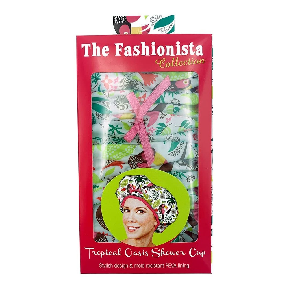 Reusable Shower Cap & Bath Cap & Lined, Oversized Waterproof Shower Caps Large