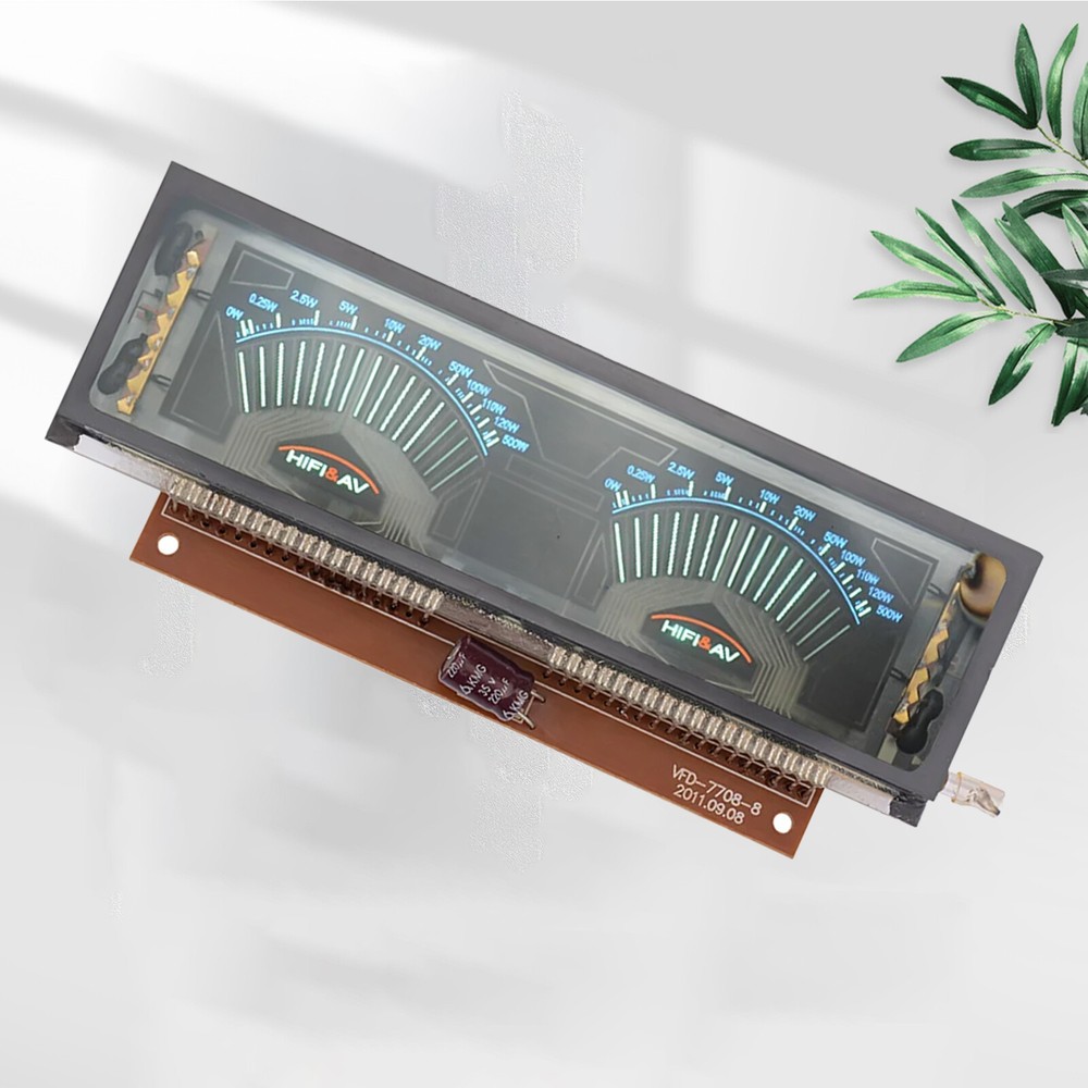 VFD Display Vacuum Fluorescent Display VU Meter Indicator Music Audio AC220V