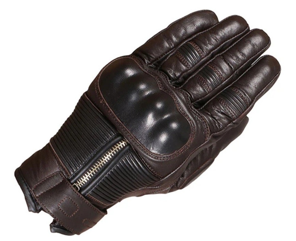 Weise Union Motorcycle Gloves  Brown Small