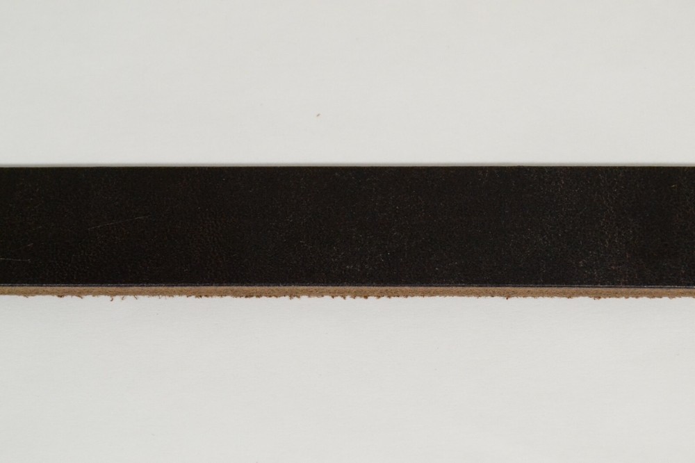 Leather Strip - Chocolate oil tan pullup - 3/4" - 8-9 oz - 1 Piece (E416)