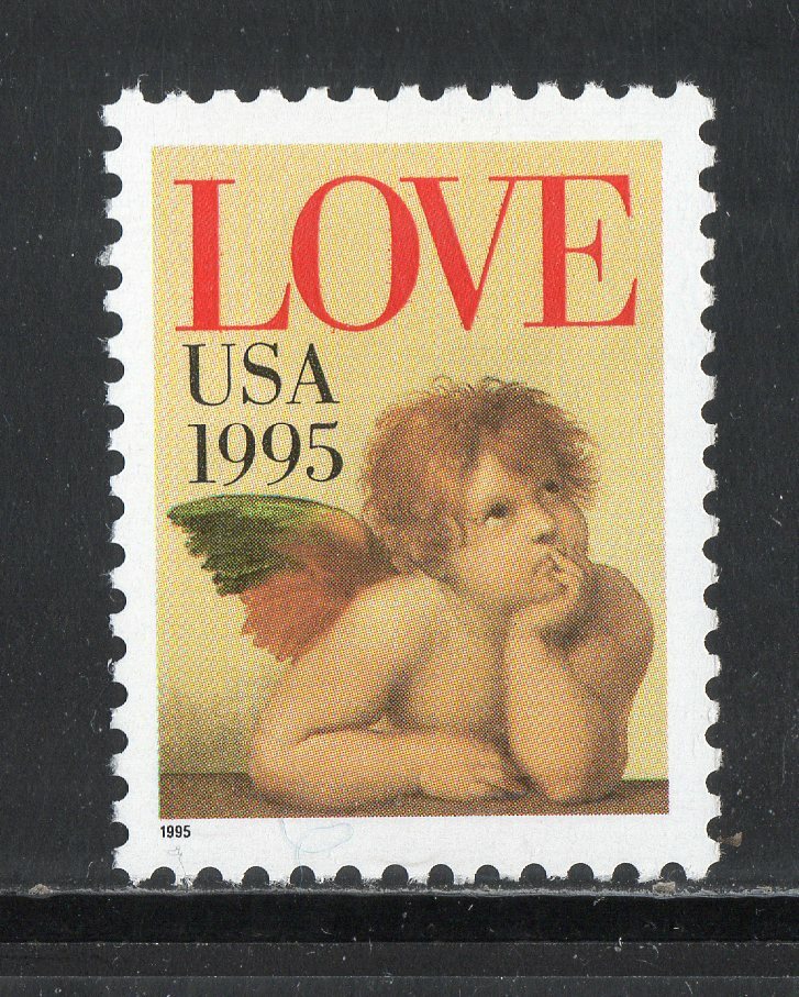 2948 *  LOVE CHERUB  *  U.S. Postage Stamp  MNH